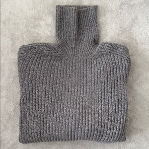 J. Crew Gray Turtle Neck Sweater